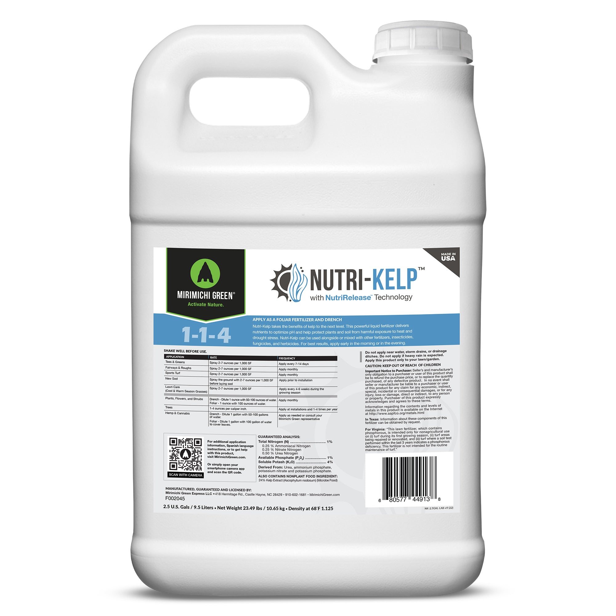 seaweed fertilizer for curry leaf plant Nutri-Kelp Sea Kelp Liquid Fertilizer with Potassium