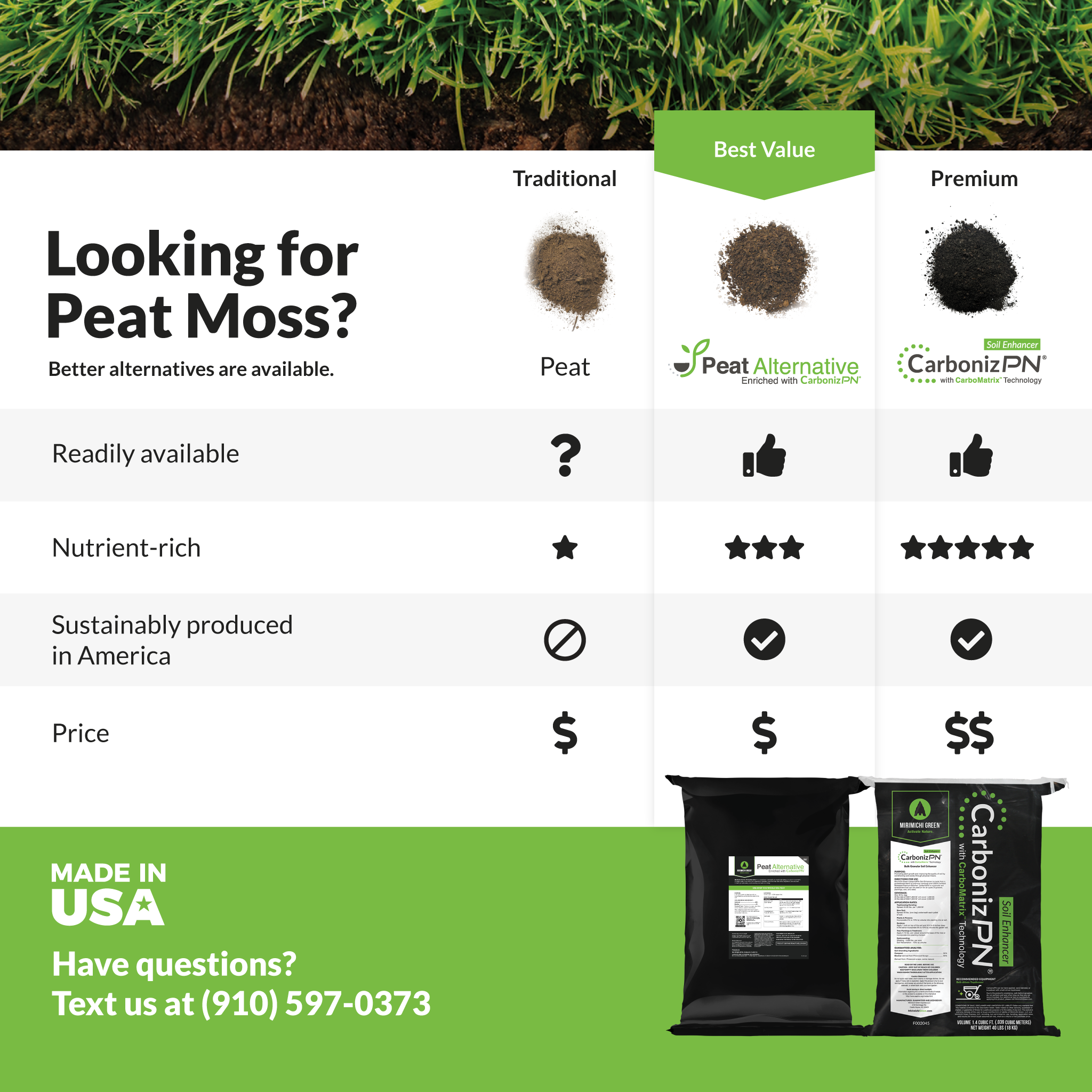 Mirimichi Green Peat Alternative