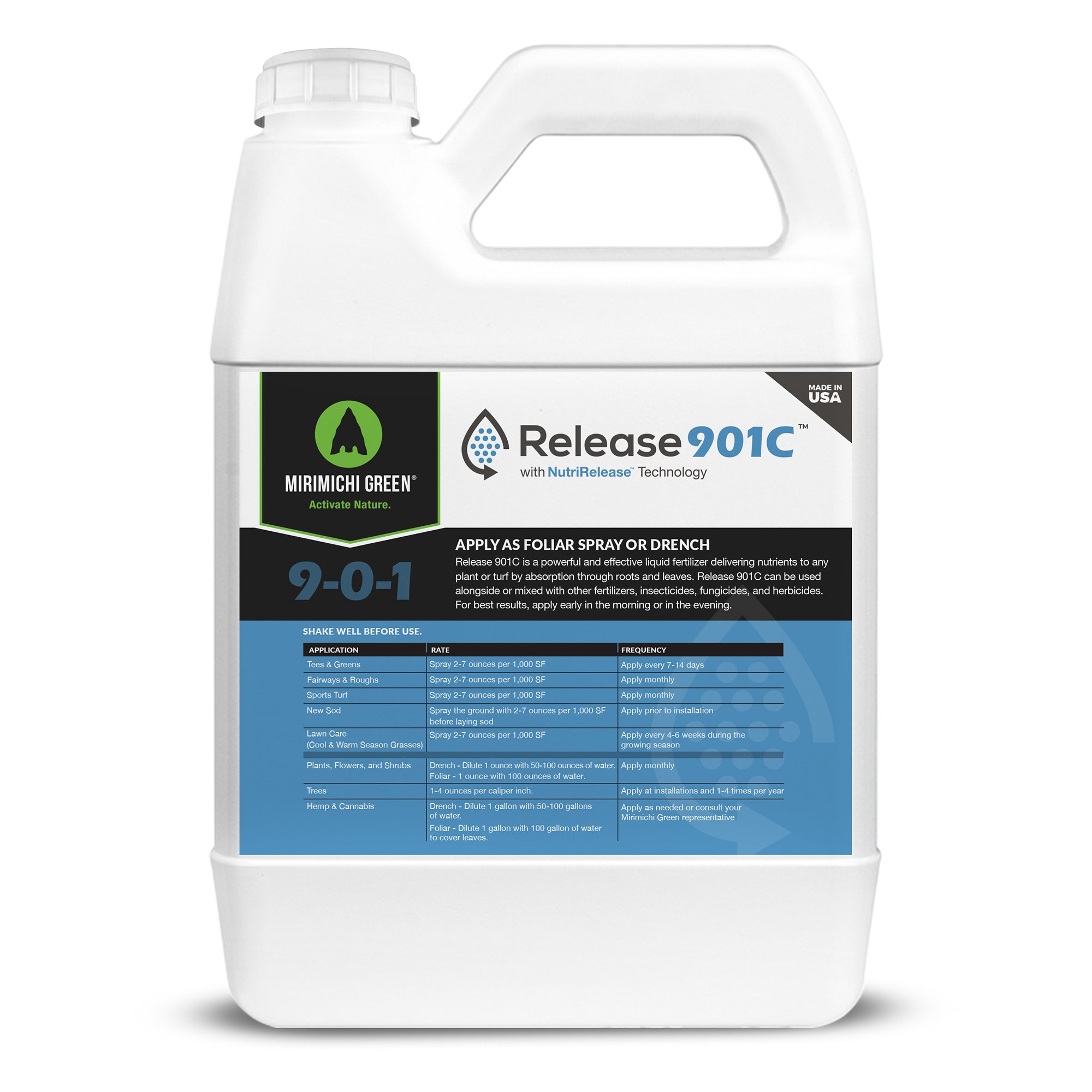 Release 901C Broad Spectrum Biostimulant Fertilizer with Carbon